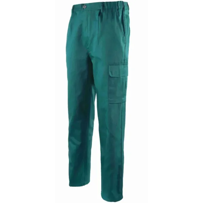 Pantaloni da Lavoro Multitasche 100% cotone Logica 9030BLU-L