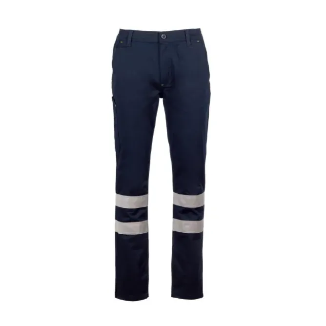 Pantaloni da Lavoro Payper AY 7355 Alta Visibilità Engine Stretch Reflex Multitasche