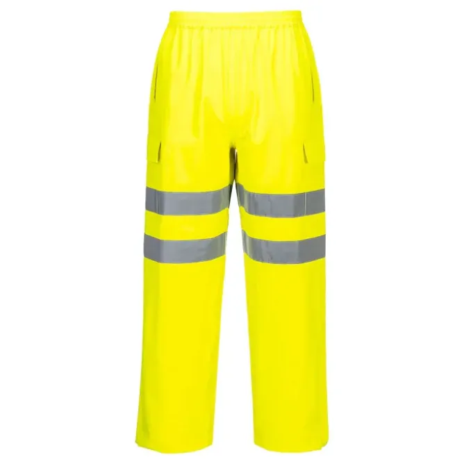 Pantaloni da Lavoro Portwest Alta Visibilità Extreme Hi-Vis S595 Impermeabile Multitasche