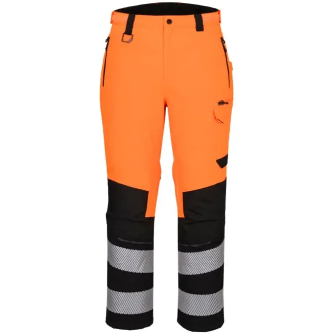 Pantaloni da Lavoro Portwest Alta Visibilità Hi-Vis Expedition Trouser EV402 Multitasche