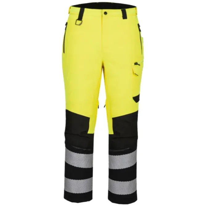 Pantaloni da Lavoro Portwest Alta Visibilità Hi-Vis Expedition Trouser EV402 Multitasche