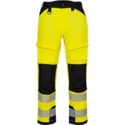 Pantaloni da Lavoro Portwest Alta Visibilità PW3 Harness T142 Stretch Multitasche