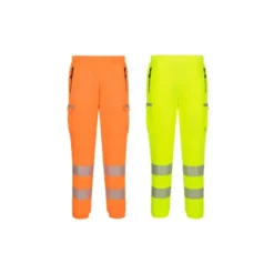Pantaloni da Lavoro Portwest Alta Visibilità Sports Combat Joggers KX348 Multitasche