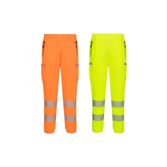 Pantaloni da Lavoro Portwest Alta Visibilità Sports Combat Joggers KX348 Multitasche
