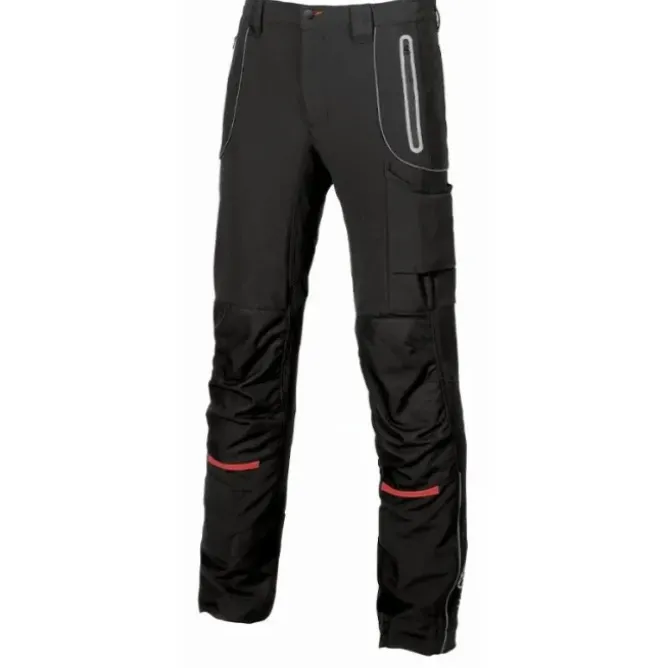 Pantaloni da Lavoro Softshell Stretch Elasticizzati Multitasche U-Power Pit SY008BC