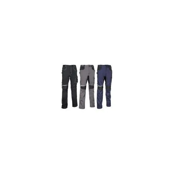 Pantaloni da Lavoro Stretch Elasticizzati Multitasche Cofra Skiathos V582-0-02