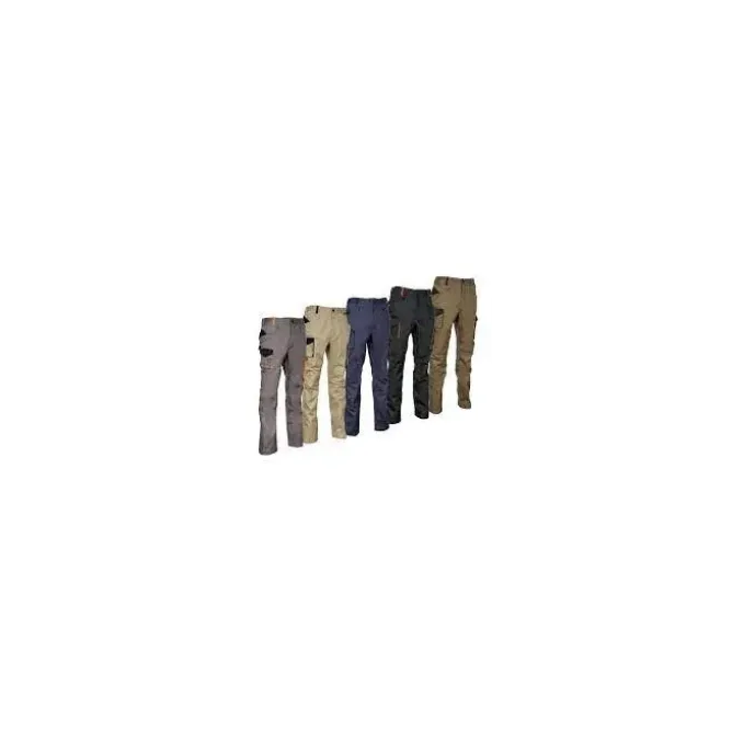 Pantaloni da Lavoro Stretch Elasticizzati Multitasche Cofra Walcourt V562-0-00