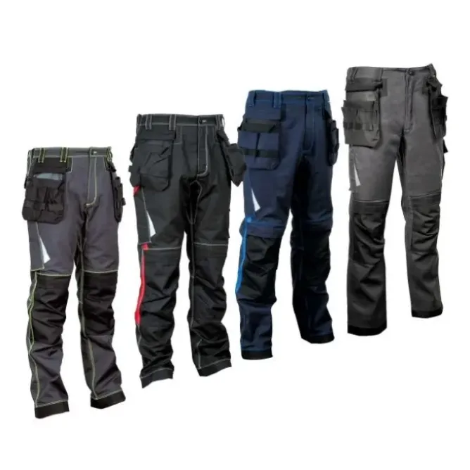 Pantaloni da Lavoro Stretch Elasticizzati Multitasche Cofra Gondomar V486-0-02