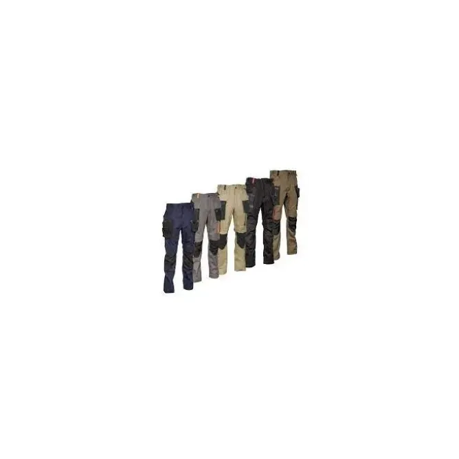 Pantaloni da Lavoro Stretch Elasticizzati Multitasche Cofra Mureck V561-0-00