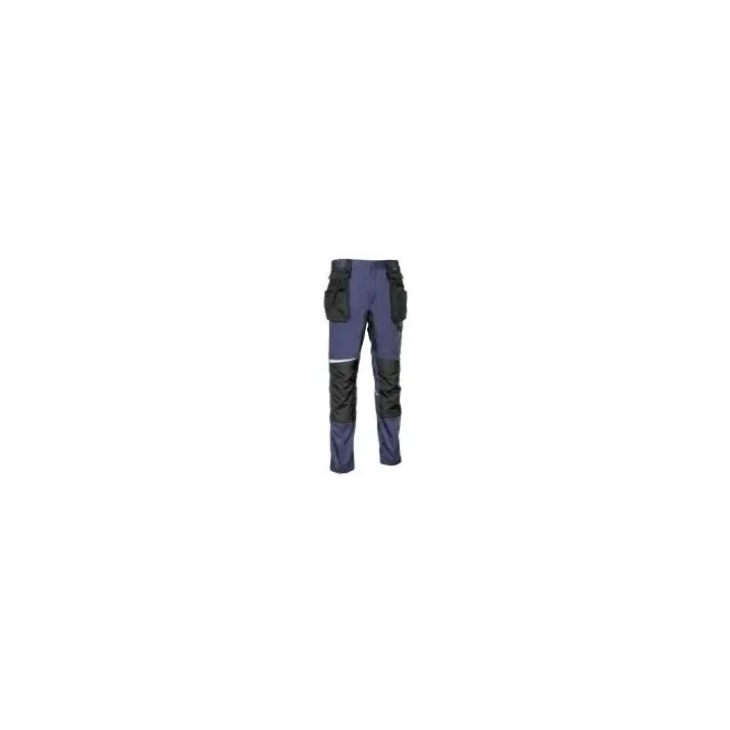 Pantaloni da Lavoro Stretch Elasticizzati Multitasche Cofra Lemno V581-0-02