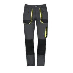 Pantaloni da lavoro Stretch LF Elasticizzati Multitasche Slim Fit estivi - Grigio
