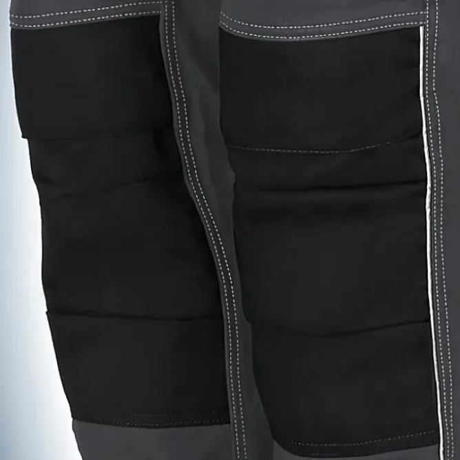 Pantaloni da lavoro Stretch LF Elasticizzati Multitasche Slim Fit estivi - Grigio