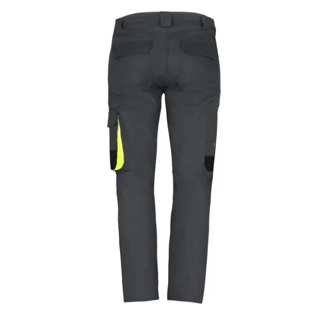 Pantaloni da lavoro Stretch LF Elasticizzati Multitasche Slim Fit estivi - Grigio