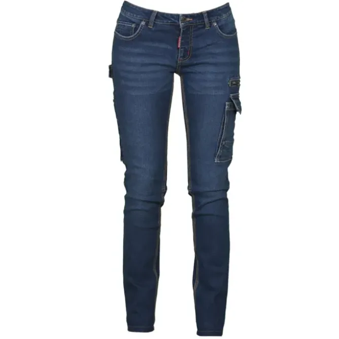 Pantaloni Da Lavoro Stretch Multitasche West Donna - Payper WEST LADY
