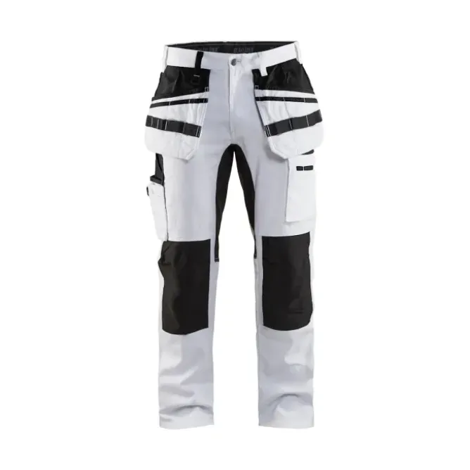 Pantaloni da Lavoro Stretch Multitasche 100% Cotone Blaklader Imbianchino 191010001099C50