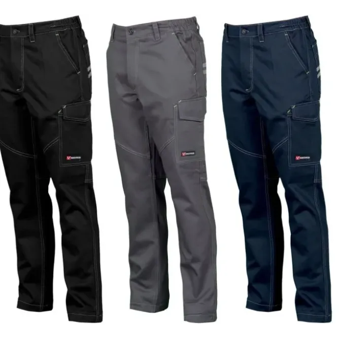 Pantaloni da lavoro Worker Stretch Multitasche Elasticizzati - Payper AY 7319