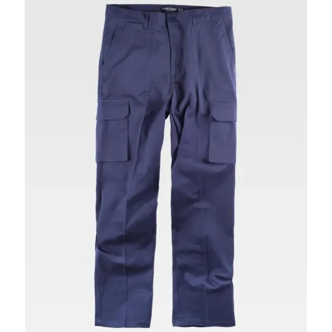 Pantaloni da Lavoro Workteam Retto Multitasche B1421