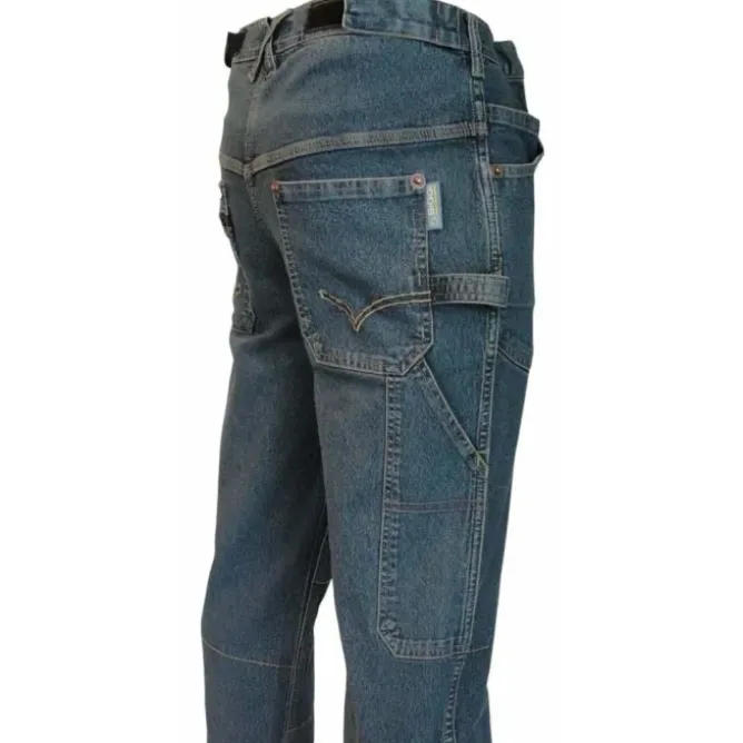 Pantaloni Jeans da Lavoro Multitasche Stretch Mech Siggi