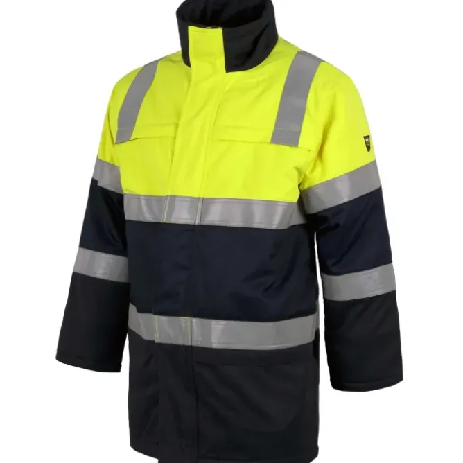 Parka Alta visibilità Ignifugo Antistatico per saldatura ed Arco elettrico - B3791 Workteam