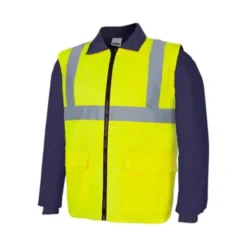 Parka bicolore 4 in 1 da Lavoro Alta Visibilità Multitasche Velilla 306003