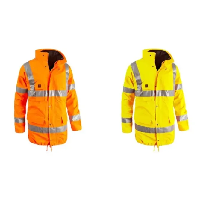 Parka da Lavoro Alta Visibilità Multitasche Impermeabile Sottozero Parka 2300