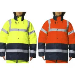 Parka da lavoro Alta visibilità Multitasche Impermeabile Tessino Issa Line 04641