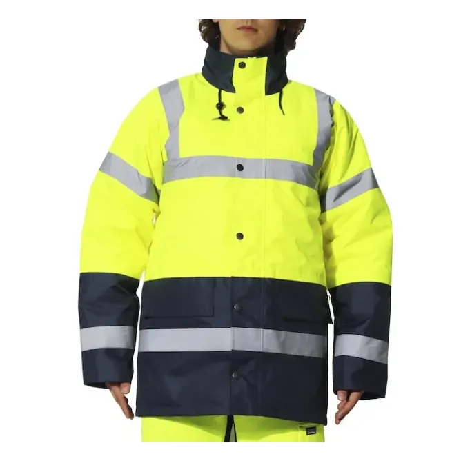 Parka da lavoro Alta visibilità Multitasche Impermeabile Tessino Issa Line 04641