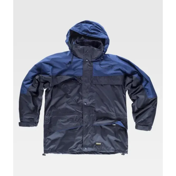Parka da Lavoro Bicolore Impermeabile S1100 - Workteam