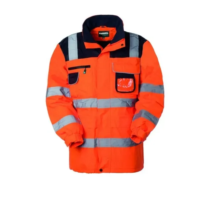 Parka da Lavoro Multitasche Alta Visibilità Rossini Lindos Hi-Vis HH224