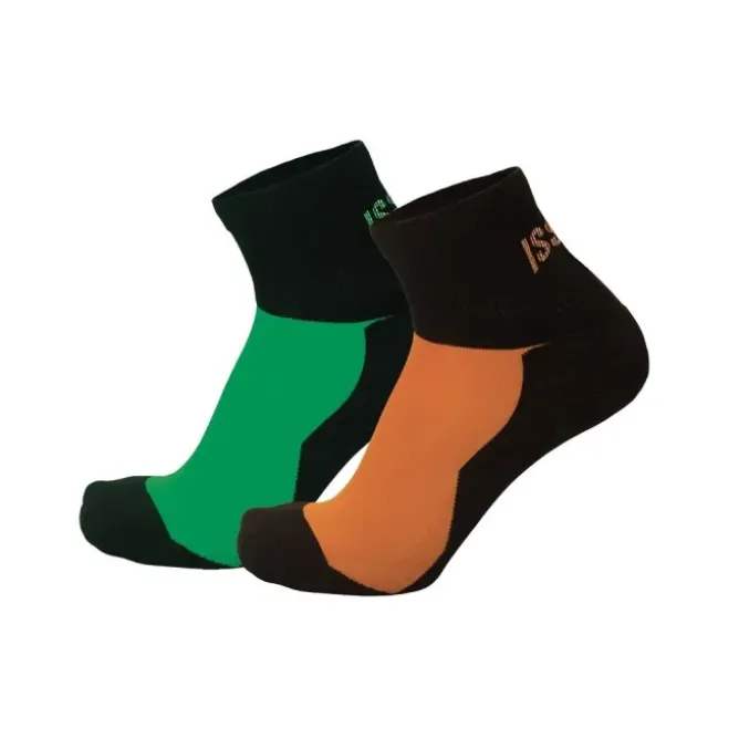 3 pezzi - Calze da lavoro corte Stretch Issa Line Duorun 00650