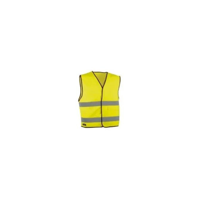 5 Pezzi - Gilet da Lavoro Alta Visibilità Cofra New Driver V073-0-B0