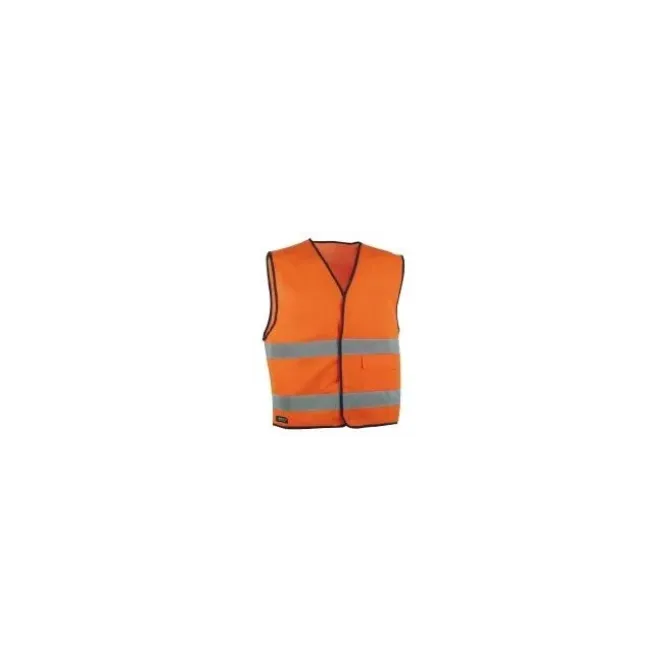 5 Pezzi - Gilet da Lavoro Alta Visibilità Cofra New Driver V073-0-B0