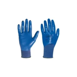 12 Pezzi - Guanti da lavoro da lavoro Spalmati in Nitrile Logica TECNOFOX