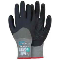12 Pezzi - Guanti da Lavoro in Nitrile Cofra Phoenix Fit G351