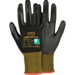 12 Pezzi - Guanti da Lavoro in Nitrile Cofra Synto G013