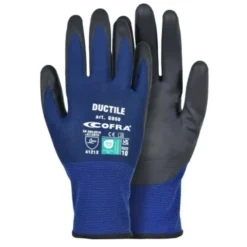 12 Pezzi - Guanti da Lavoro in Nitrile Cofra Ductile G050