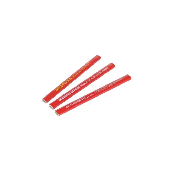 144 Pezzi - Matite rosse da lavoro Logica MATITA/144