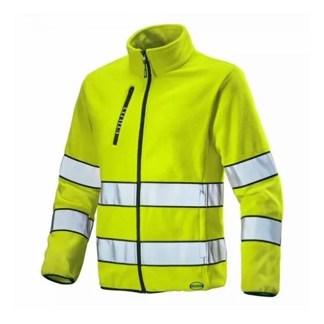Pile da lavoro full zip alta visibilità Sweat Pile HV 702.172119