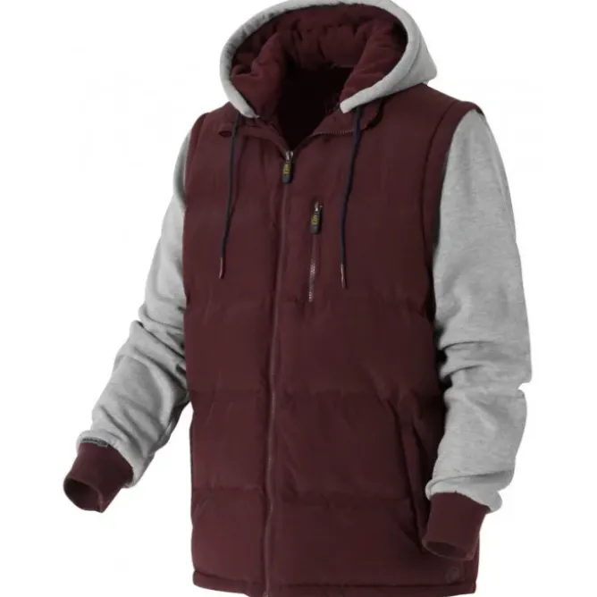 Piumino maniche staccabili da Lavoro trapuntato Multitasche Molinel Mix & Match 0277.9999.158