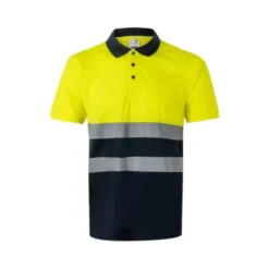 Polo bicolore da Lavoro Alta Visibilità Velilla 305504