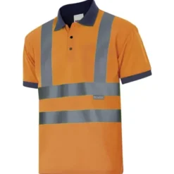 Polo bicolore da Lavoro Alta Visibilità Velilla 305502