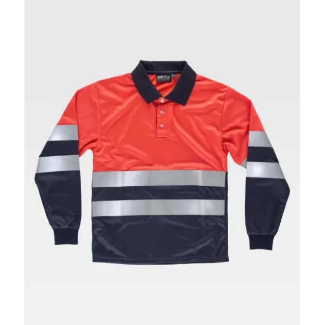 Polo da Lavoro Alta Visibilità M/L C3877 - Workteam