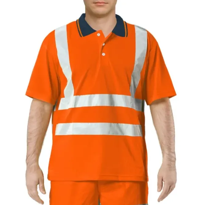 Polo Da Lavoro Alta Visibilità Issa Line Hi Vis 08184NPL