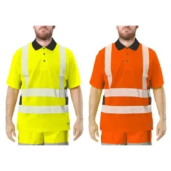 Polo Da Lavoro Alta Visibilità Issa Line Lumivert Hi Vis 8191