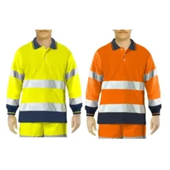 Polo Da Lavoro Alta Visibilità Issa Line Bicolor Hi Vis 8587N