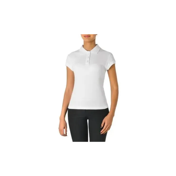 Polo da Lavoro Carla 100% Cotone Giblor's manica corta Lady 602