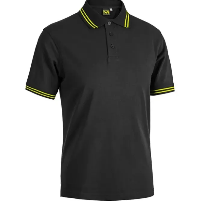 Polo da Lavoro 100% Cotone Sottozero Smith Black Line E0486