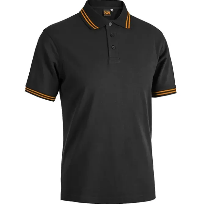Polo da Lavoro 100% Cotone Sottozero Smith Black Line E0486