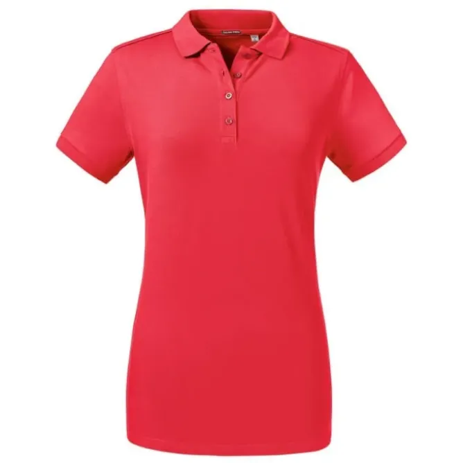 Polo Da Lavoro Elasticizzata da Donna Russell - JE567F