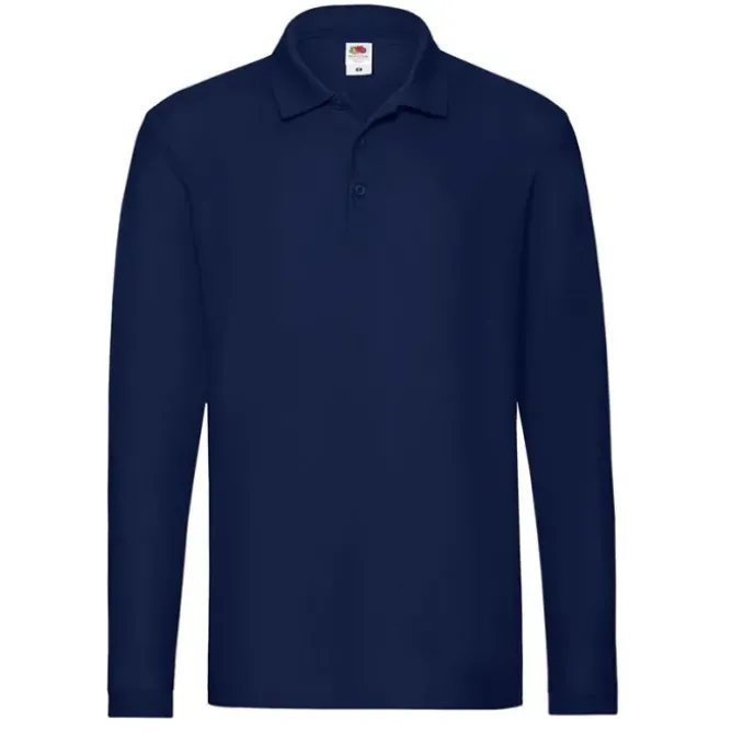 Polo da Lavoro Fruit Of The Loom in Cotone Premium FR633100